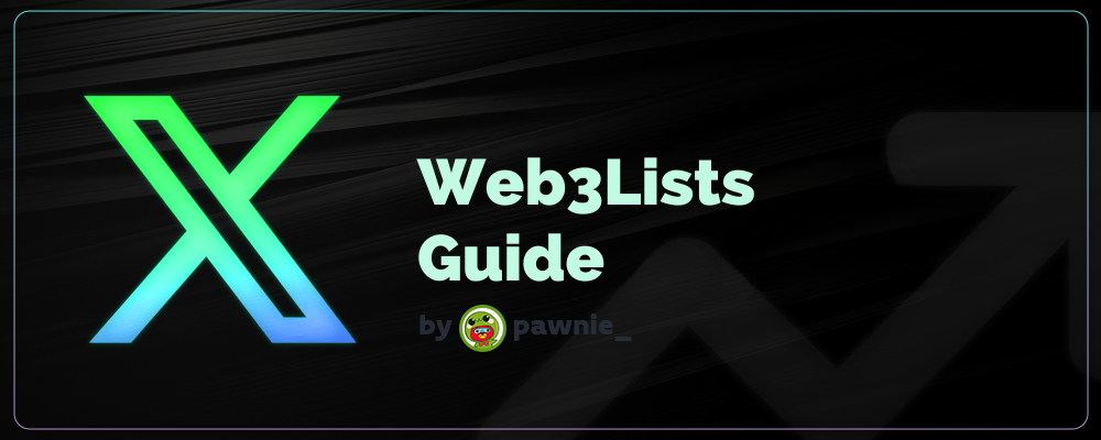 How to Use Web3 Lists