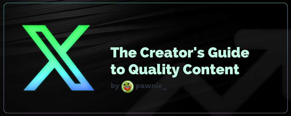 The Creator's Guide to Quality Content